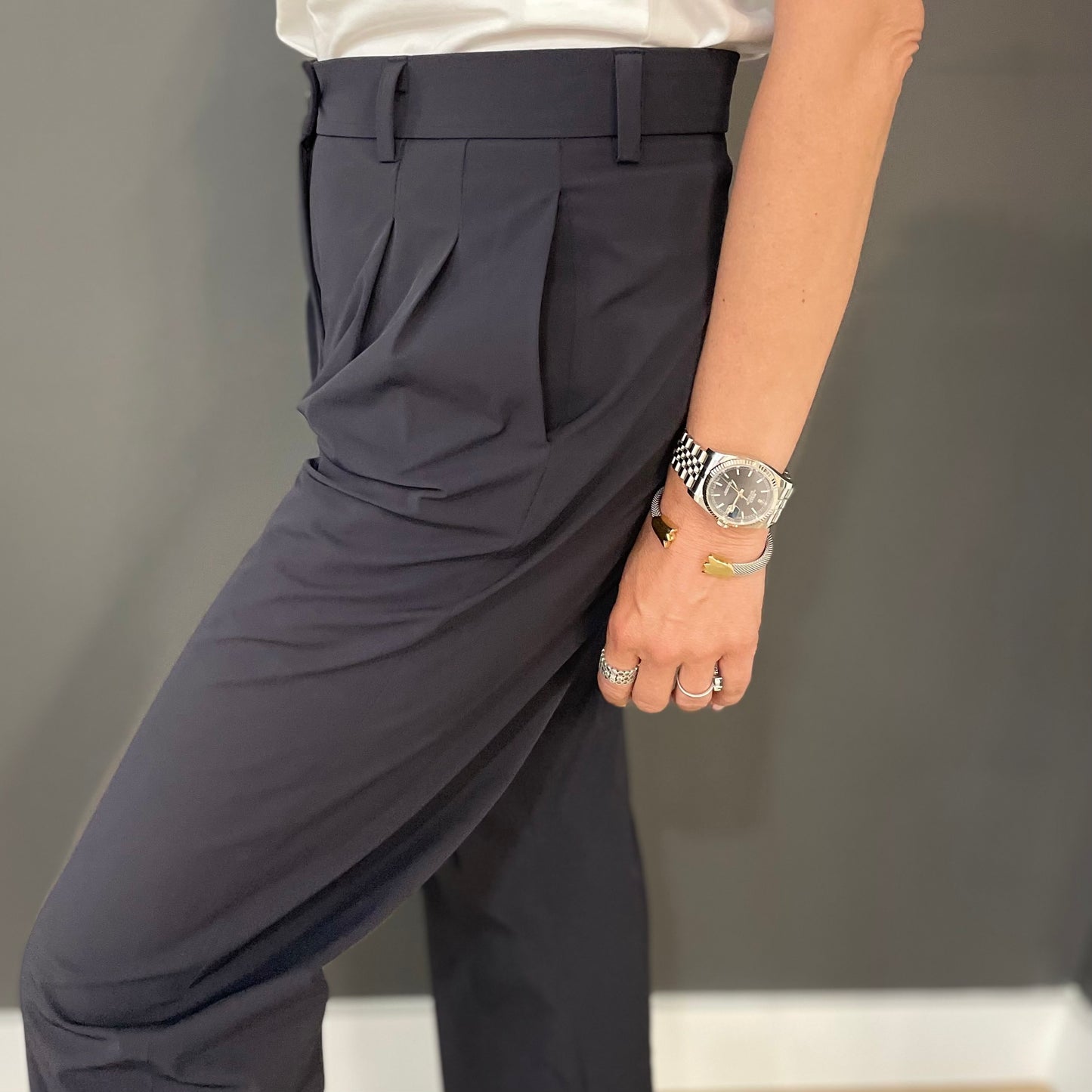 TECH WOMAN TROUSER NAVY