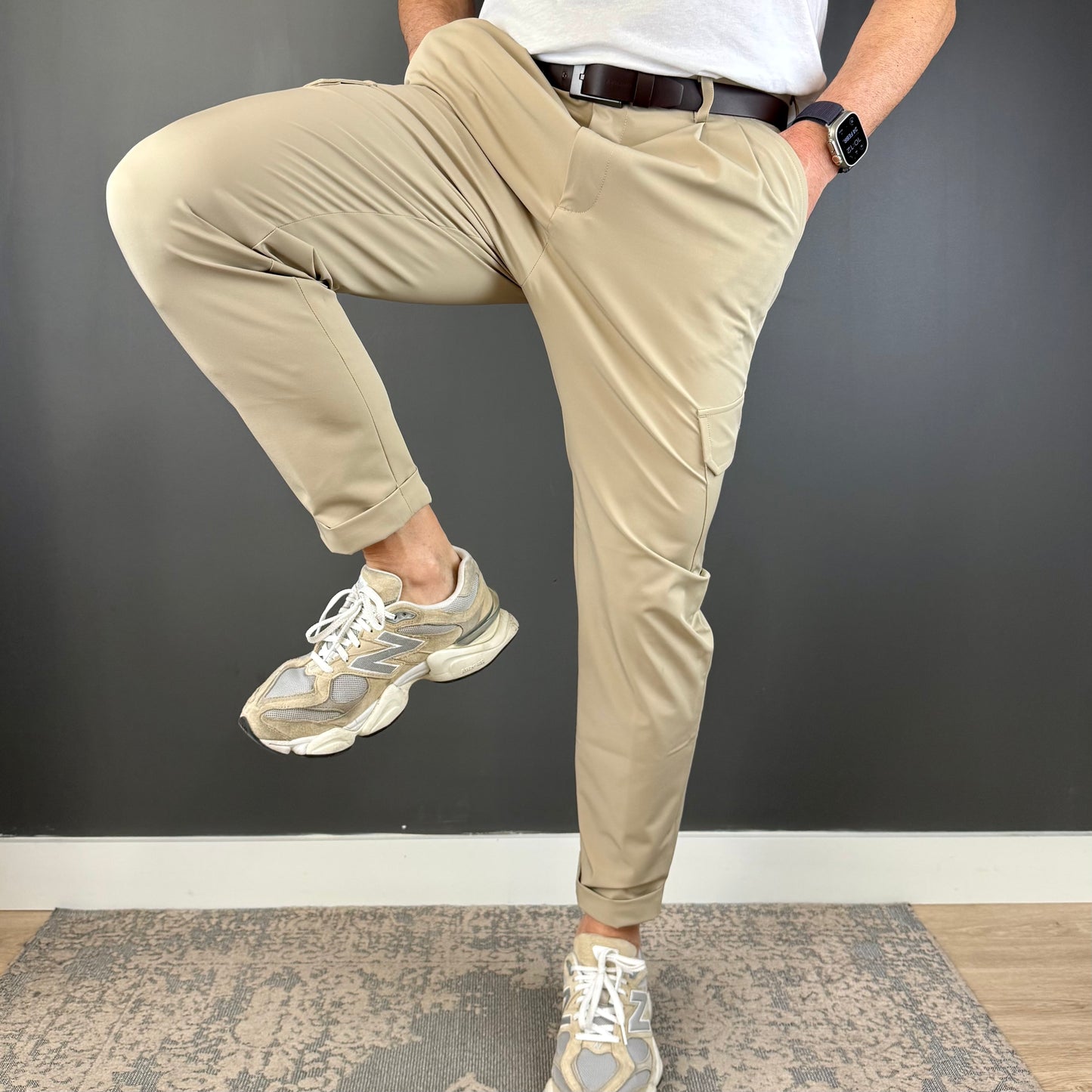 NUEVO / CROP CARGO 2 PINZAS ARENA