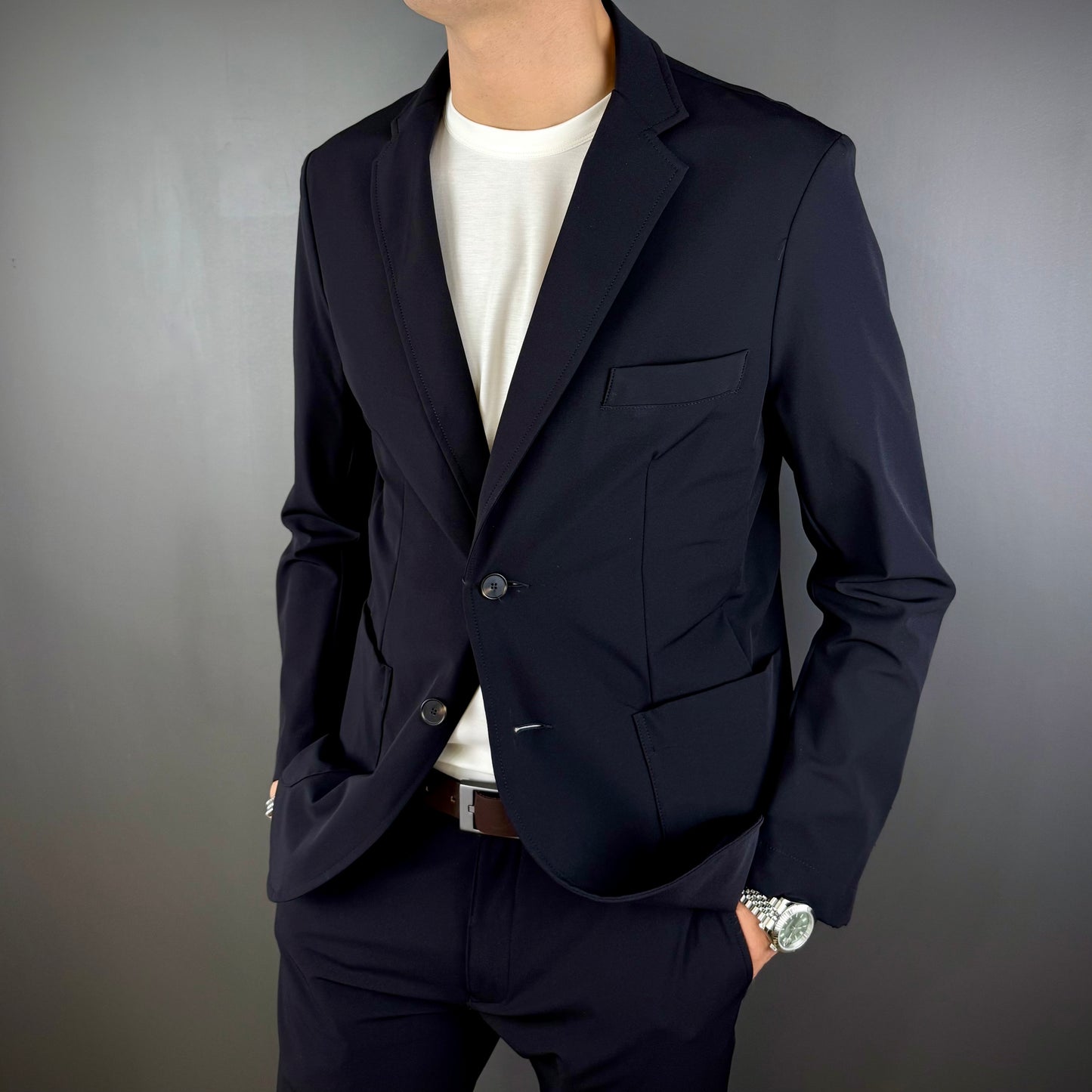 NEW COLOR / BLAZER 2B JOURNEY NEGRO