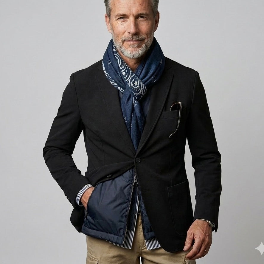 NUOVO COLORE / BLAZER 2B JOURNEY NERO