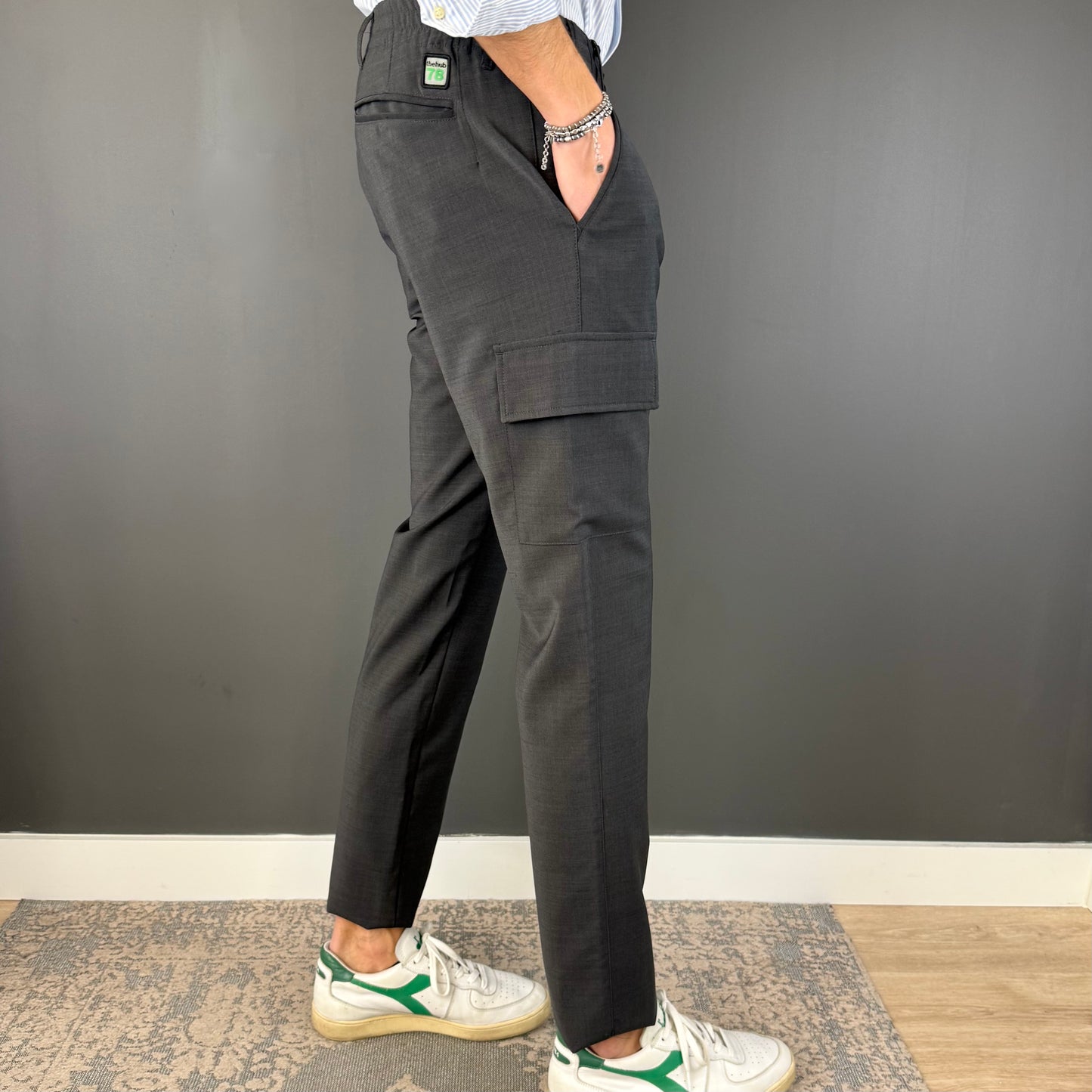 NUEVO / CARGO WOOL GRIS MEDIO