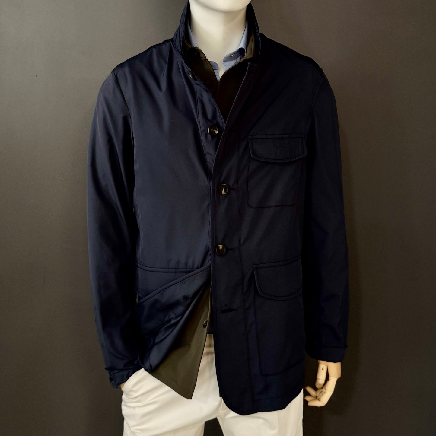 DAYTONA NYLON JACKET BLUE