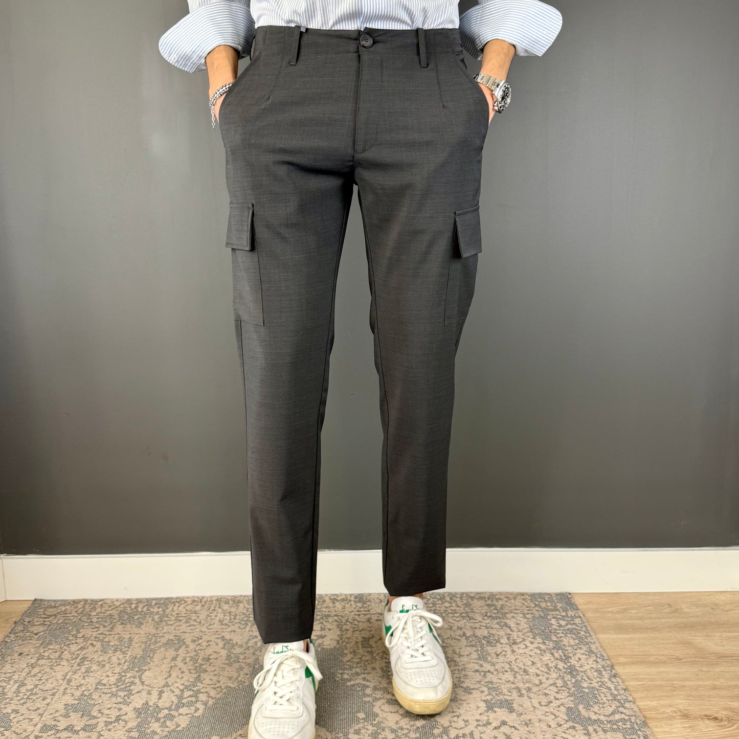 NUEVO / CARGO WOOL GRIS MEDIO