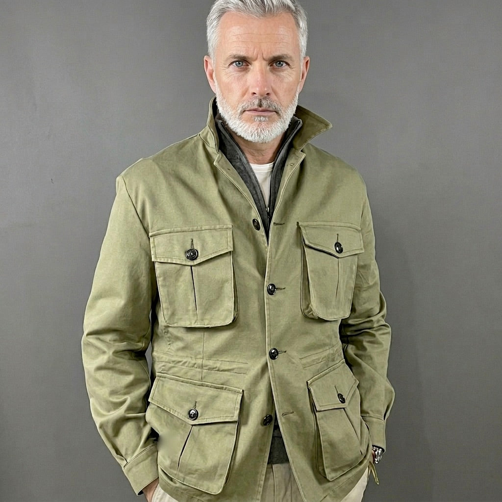 SAHARIANA FLENT VERDE FORESTA