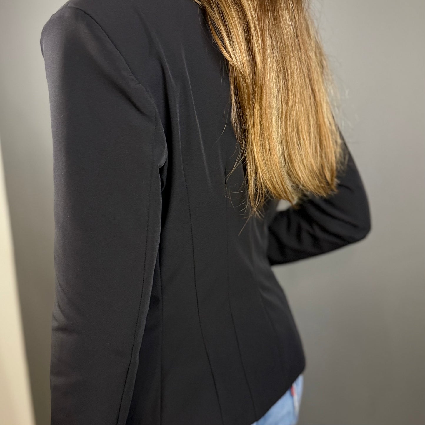 NEW / MONACO BLACK BLAZER