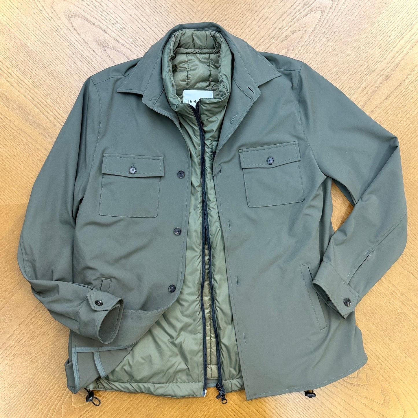 NEW COLOR / IDOL OVERSHIRT FOREST GREEN
