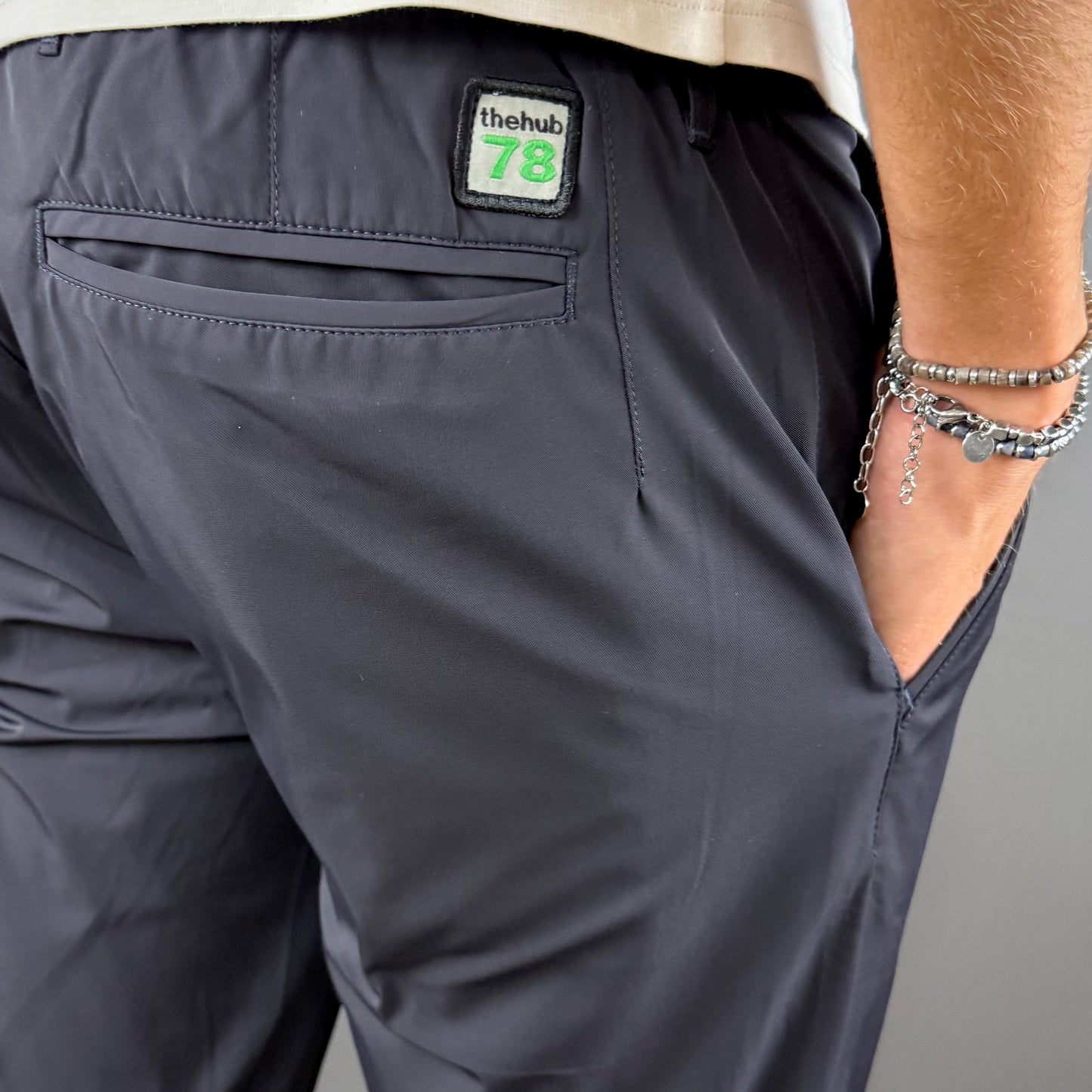 PANTALÓN ELÁSTICO TECH NAVY