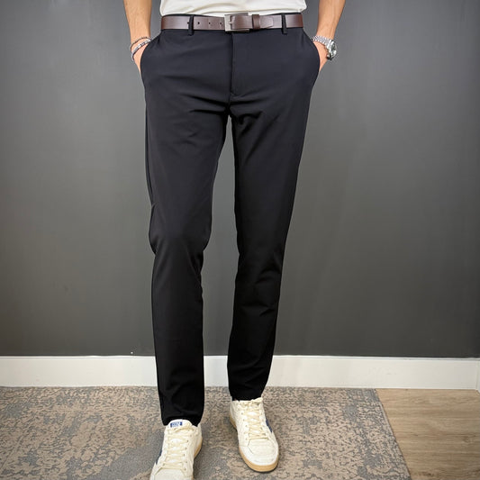 NEW / PANTALÓN CHINO ELÁSTICO JOURNEY NEGRO