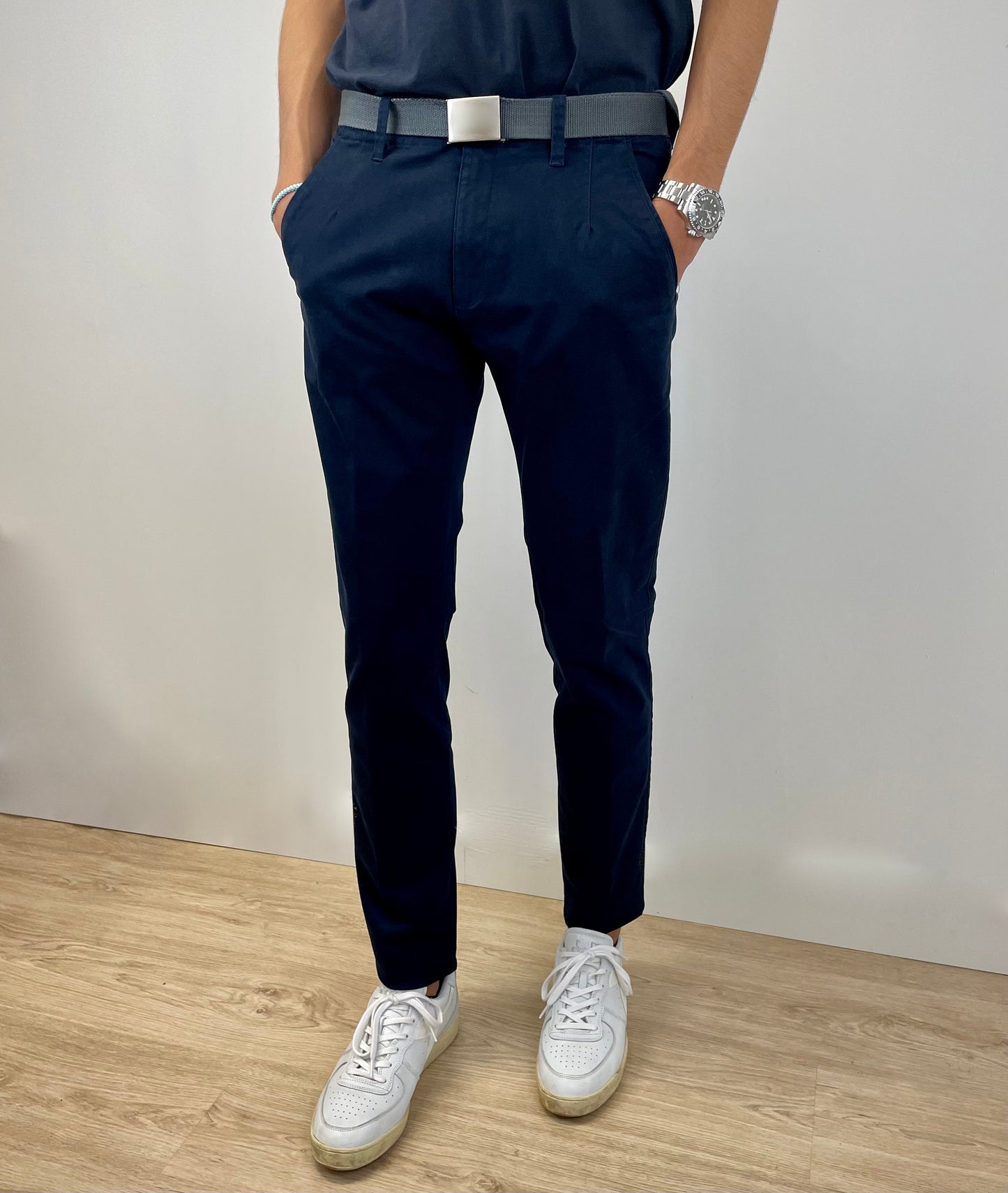 PANTALÓN CHINO TAP NAVY