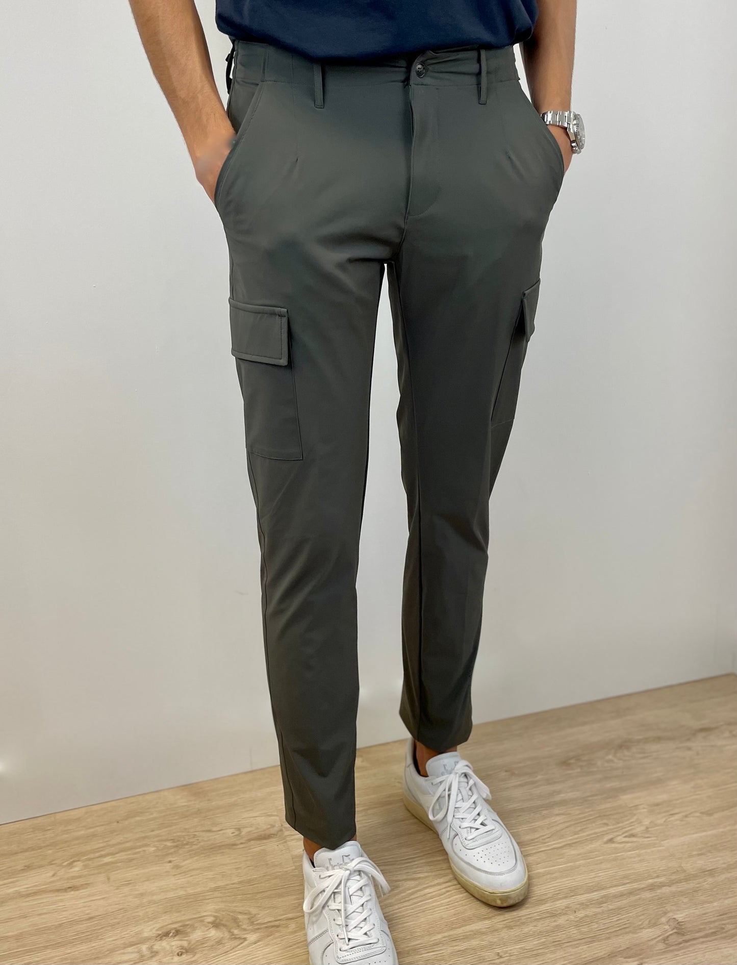 PANTALÓN ELÁSTICO TECH CARGO KAKY