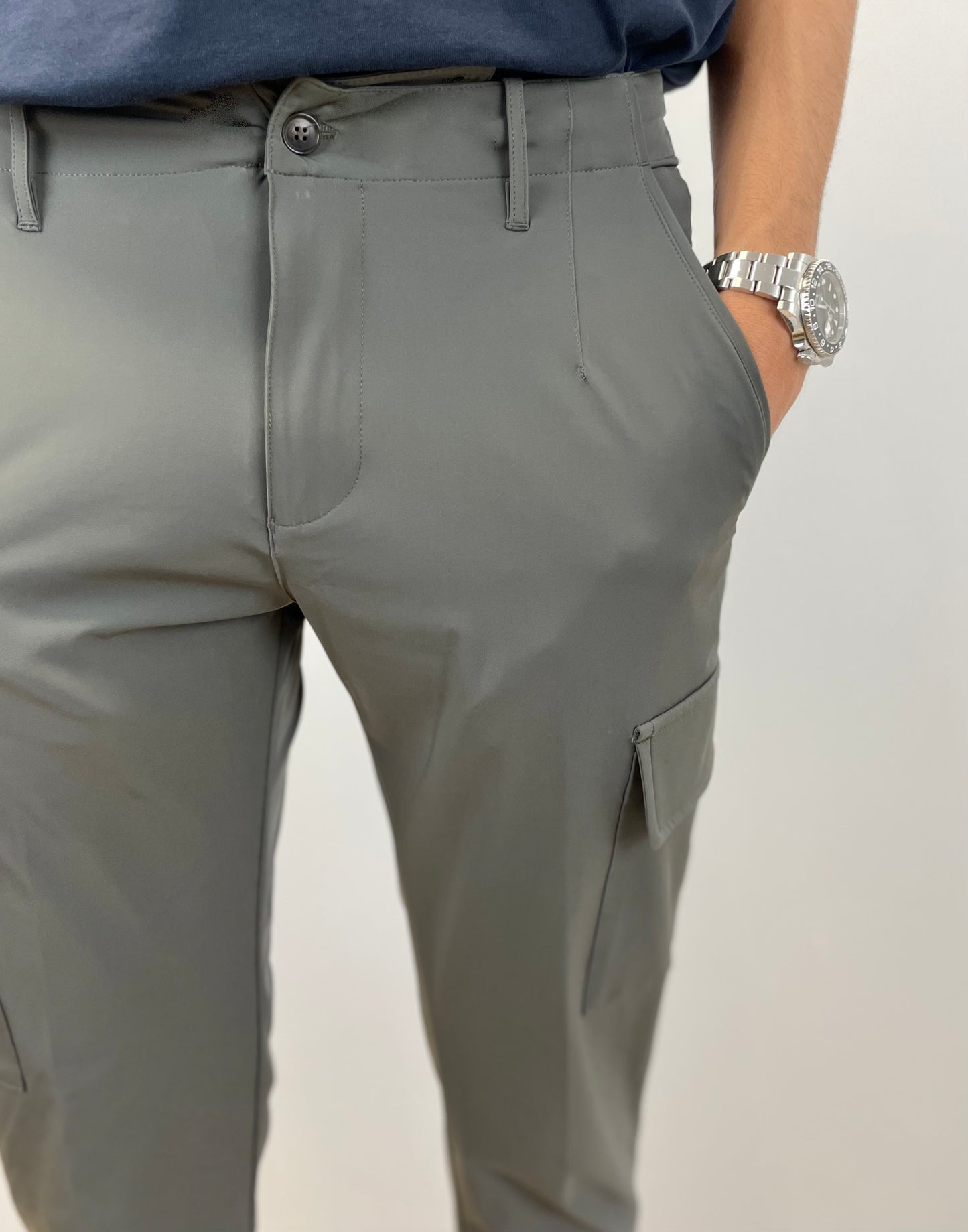 PANTALÓN ELÁSTICO TECH CARGO KAKY