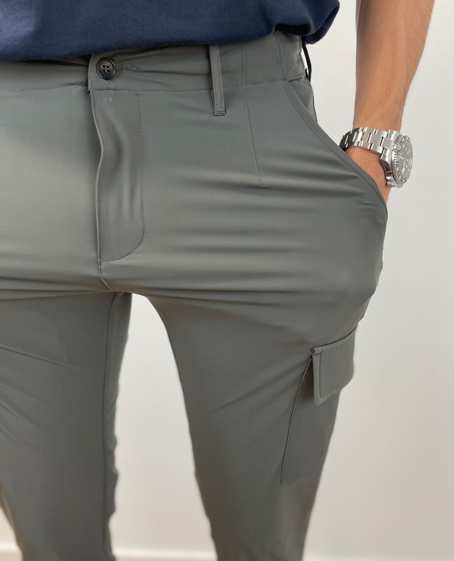 PANTALÓN ELÁSTICO TECH CARGO KAKY