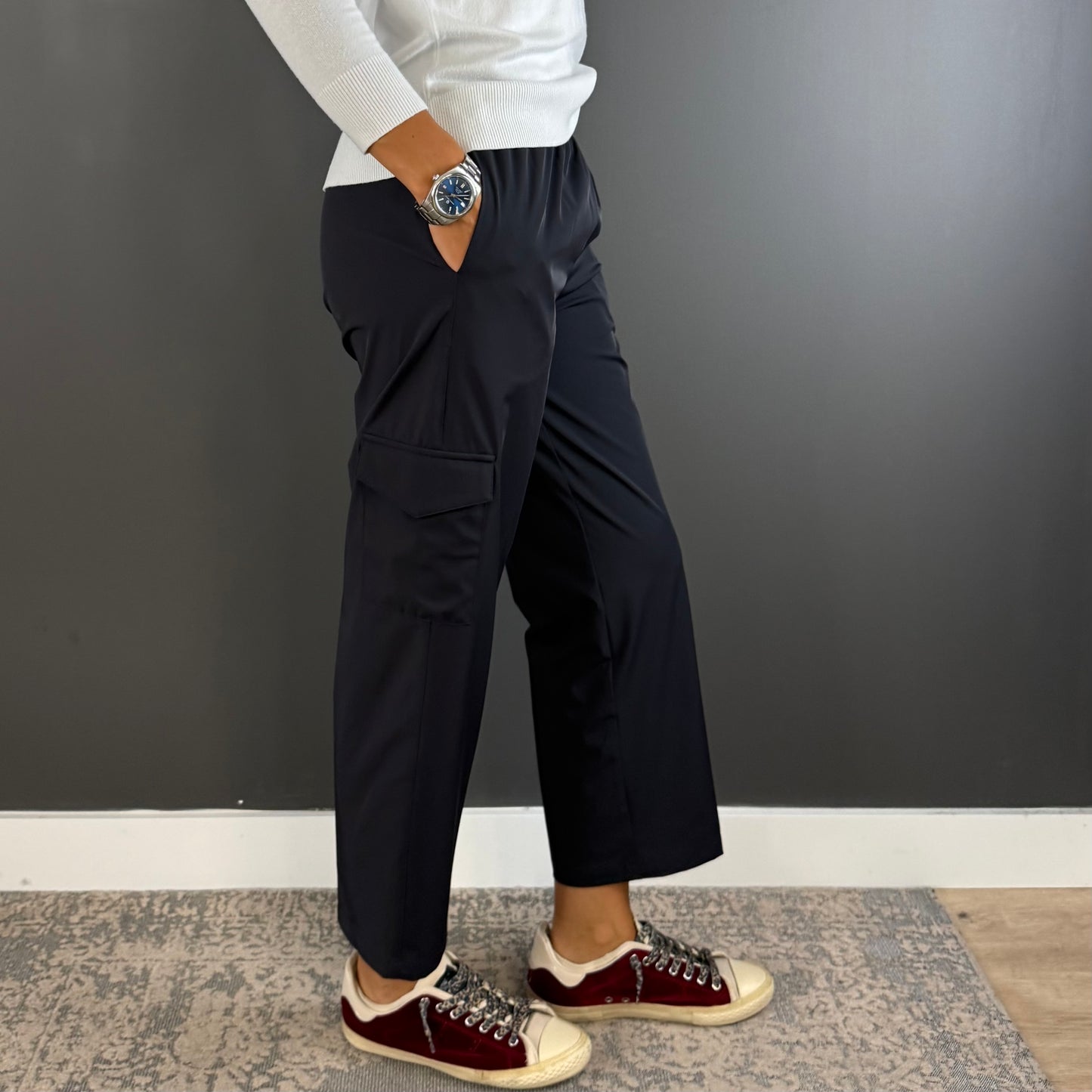 PANTALÓN DE GOMAS SAKAI NAVY