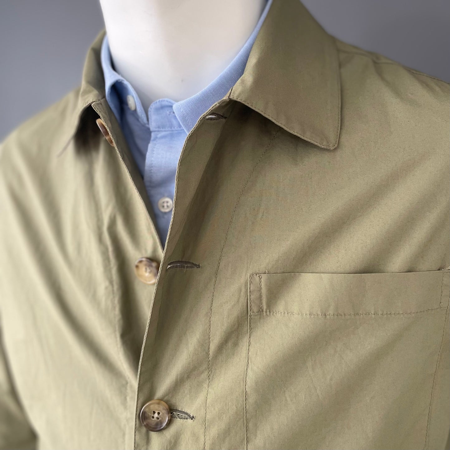 WORKER JACKET OLIVE GREEN