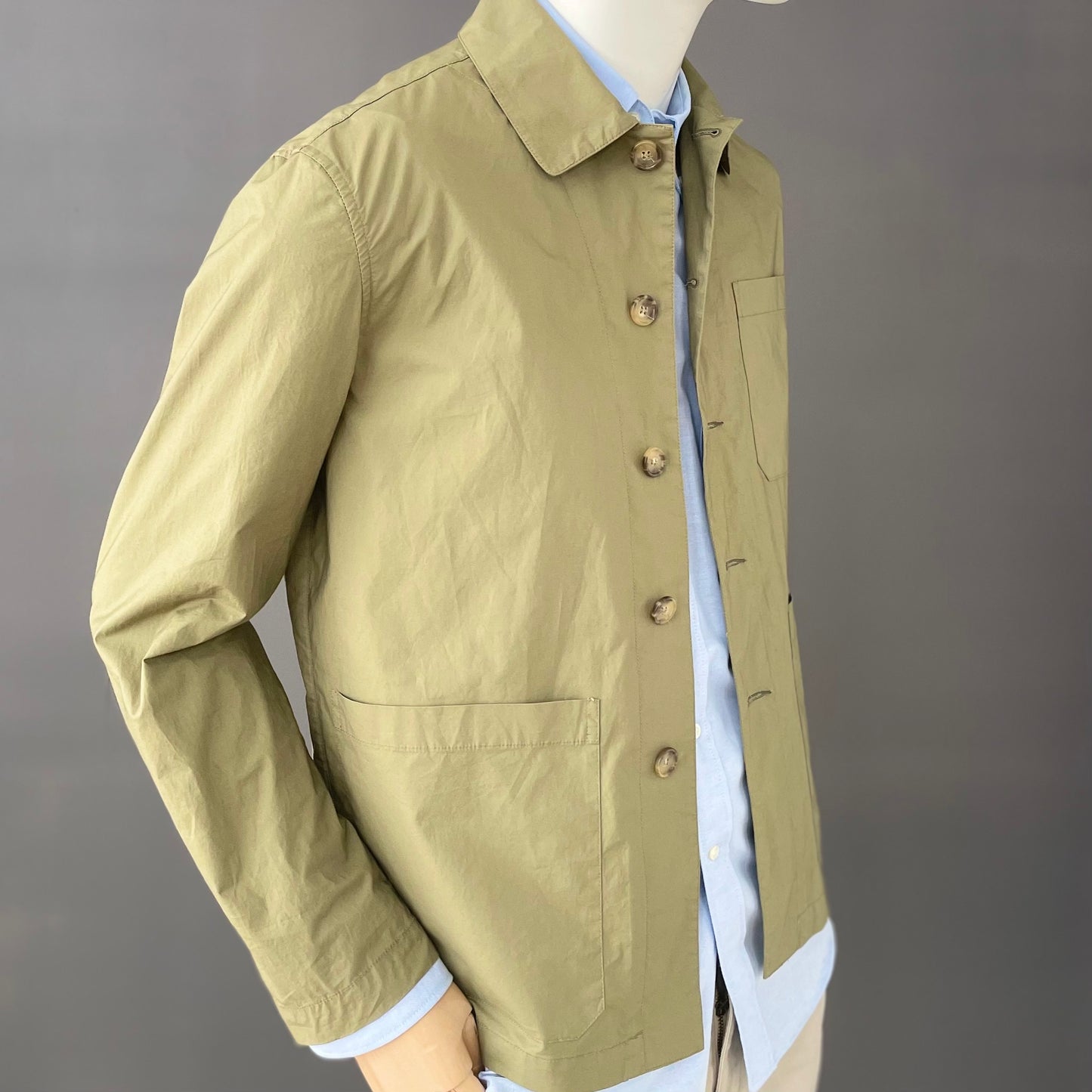WORKER JACKET OLIVE GREEN