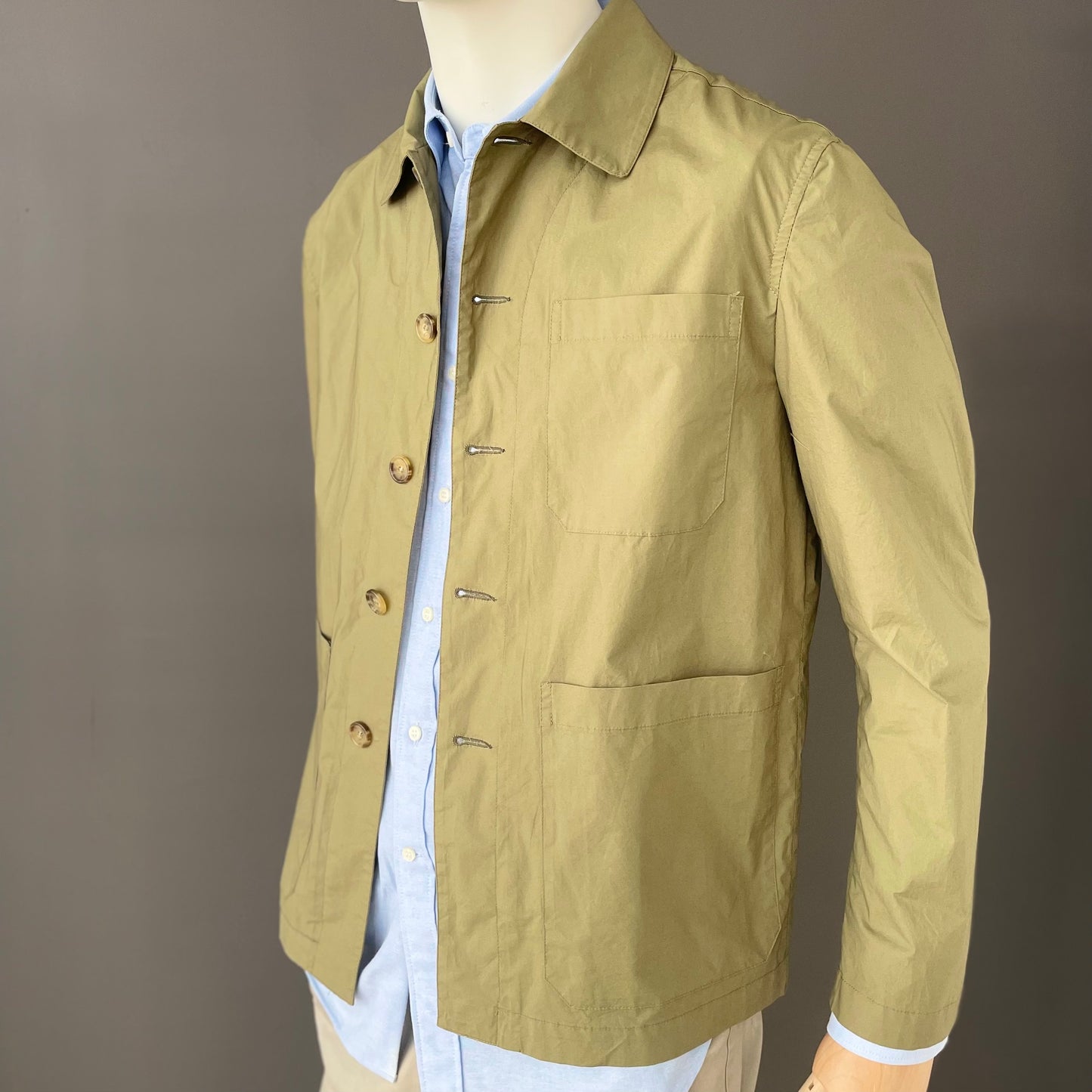 WORKER JACKET OLIVE GREEN