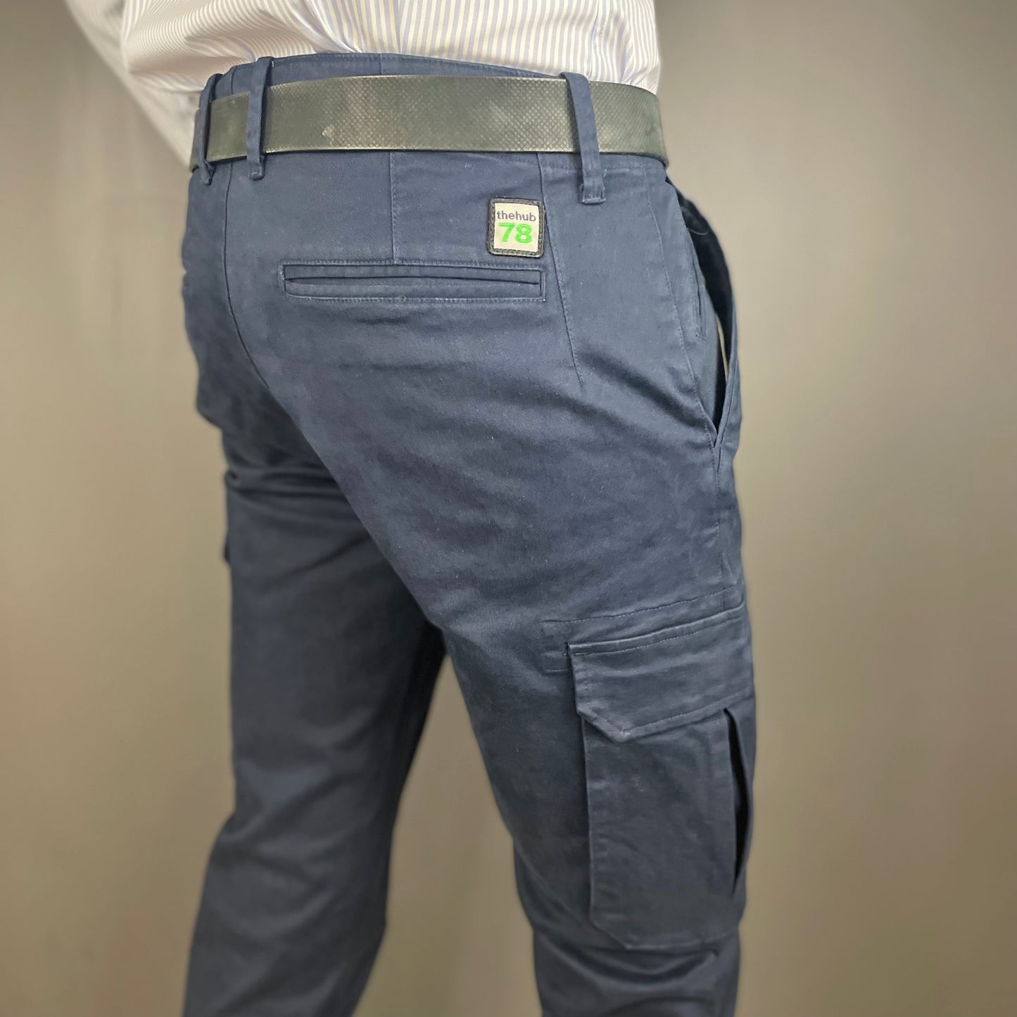 PANTALÓN CARGO NAVY