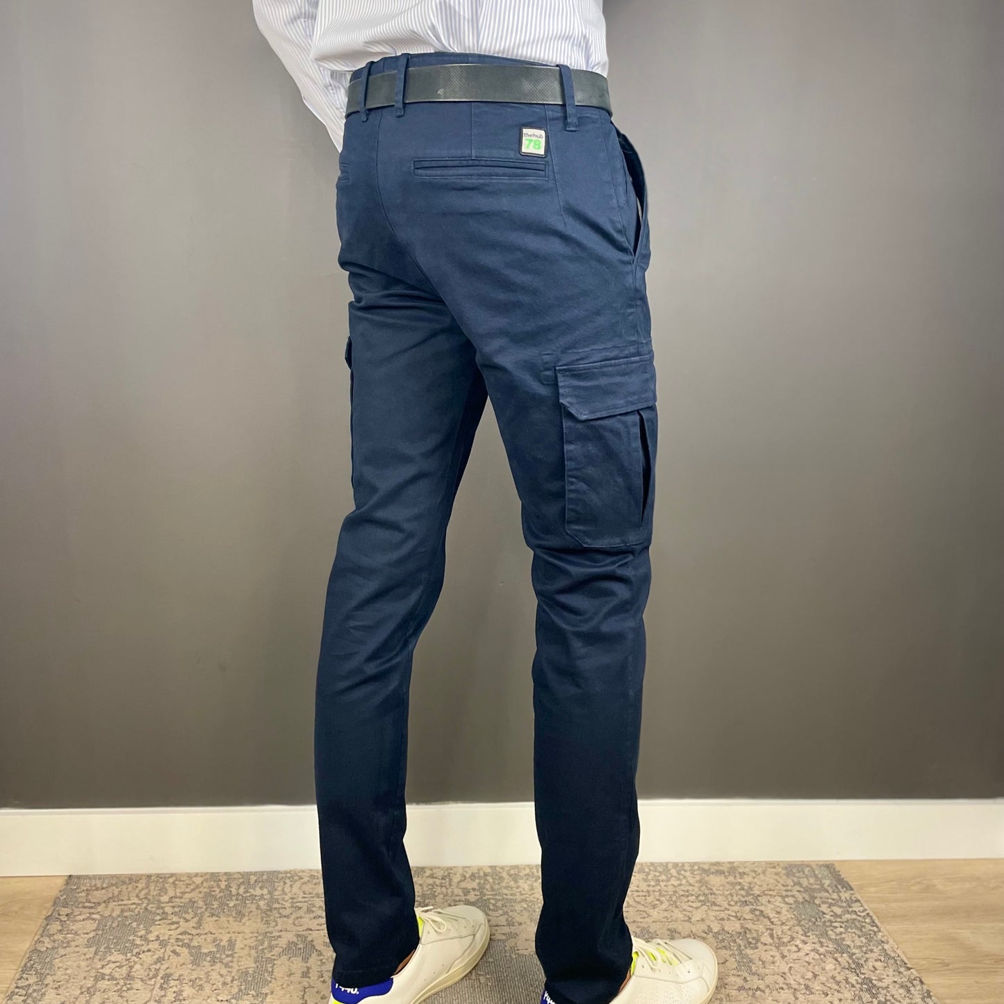 PANTALÓN CARGO NAVY