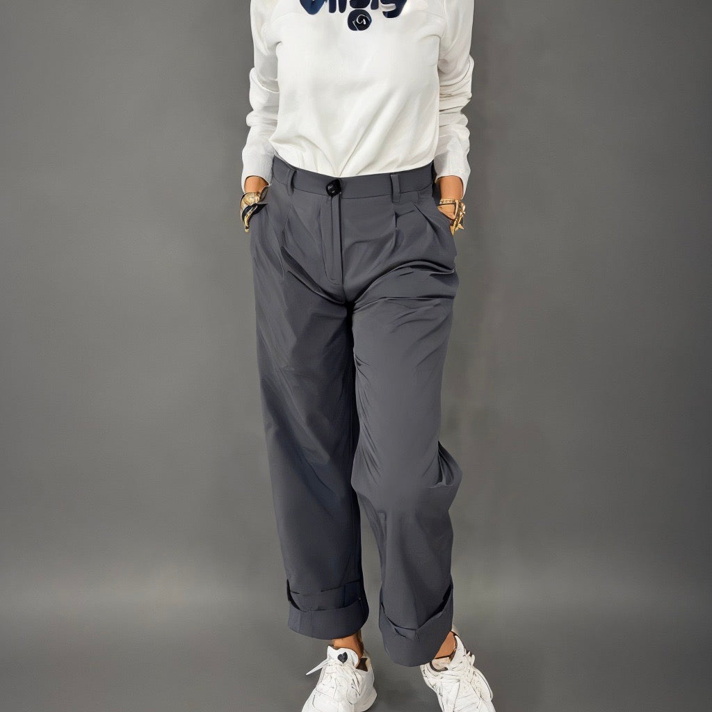 NEW / PANTALÓN TECH WOMAN NAVY